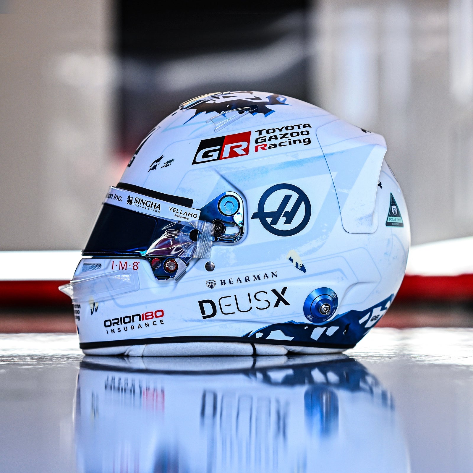 CANADA 2026 Ollie Bearman 1:2 Scale Mini Helmet