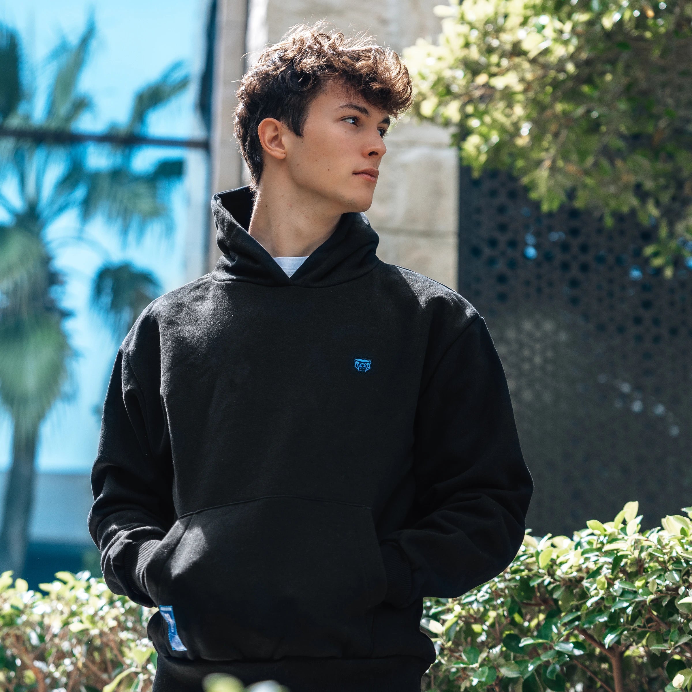 Essential Hoodie in Black
