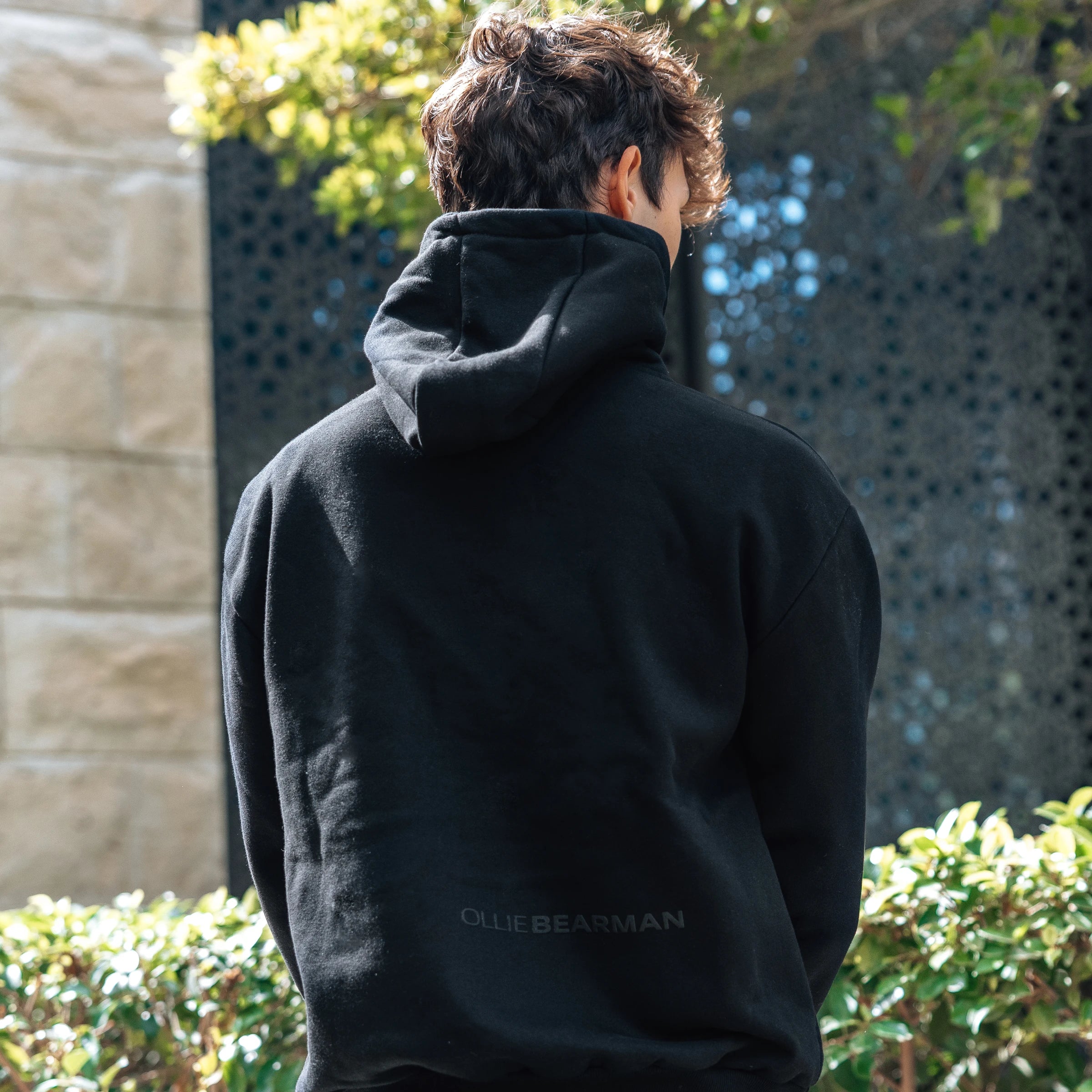 Essential Hoodie in Black