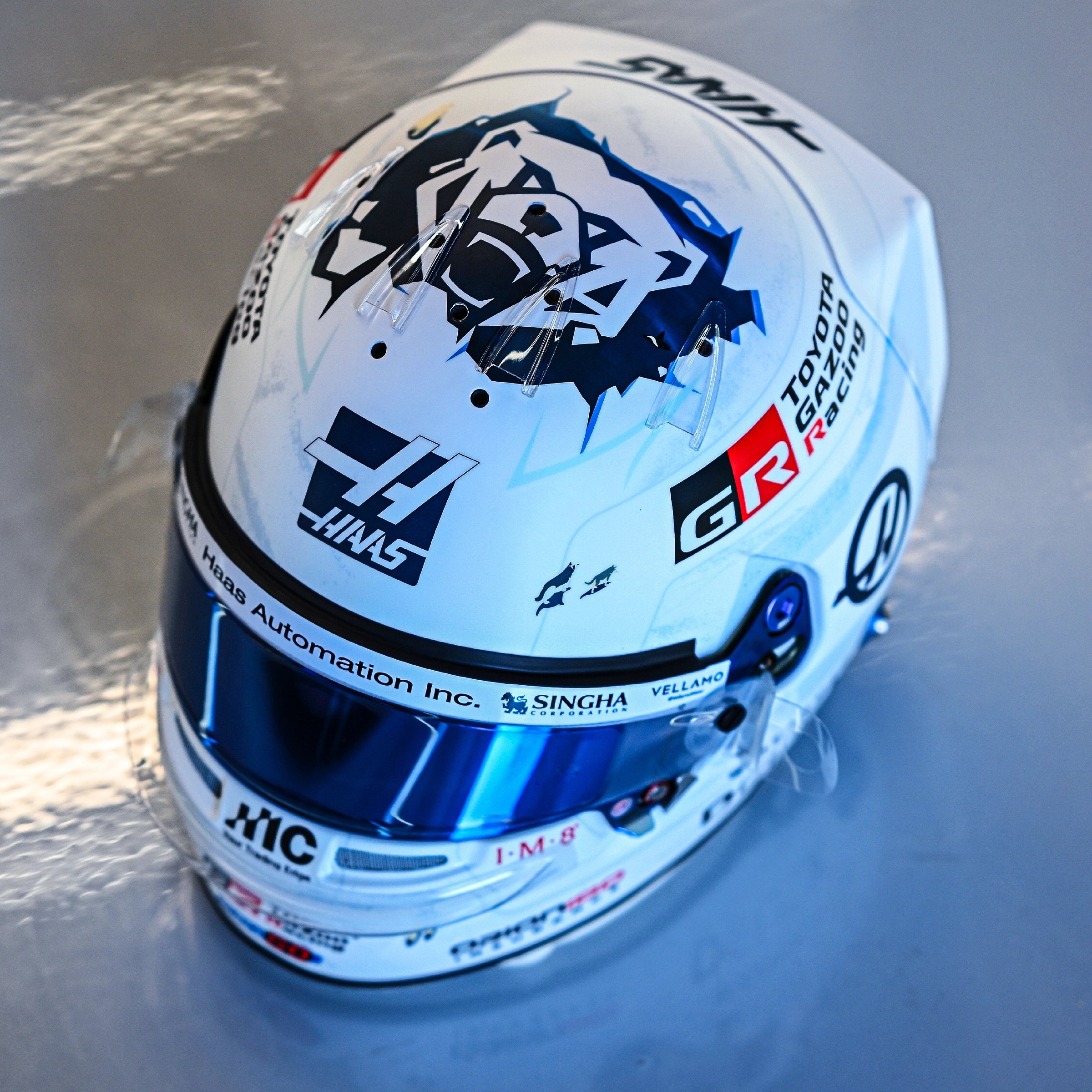 CANADA 2026 Ollie Bearman 1:2 Scale Mini Helmet