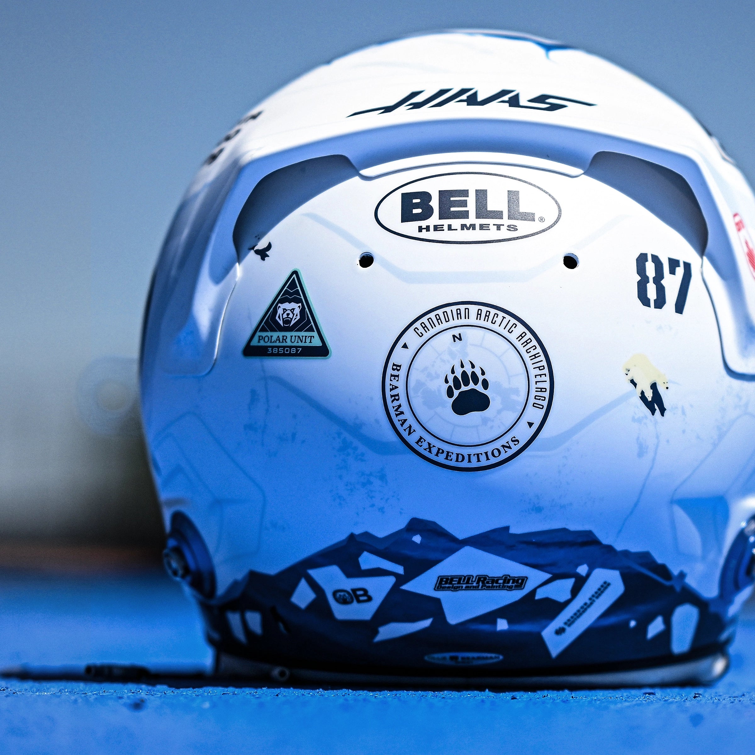 CANADA 2026 Ollie Bearman 1:2 Scale Mini Helmet
