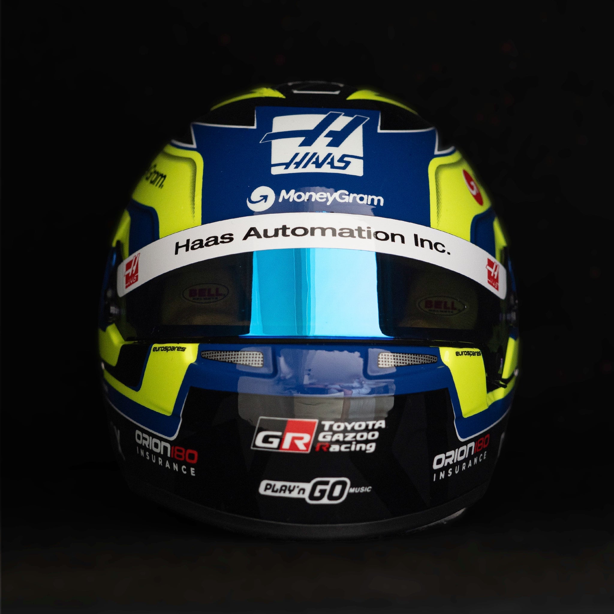 Ollie Bearman 2025 1:2 Scale Mini Helmet