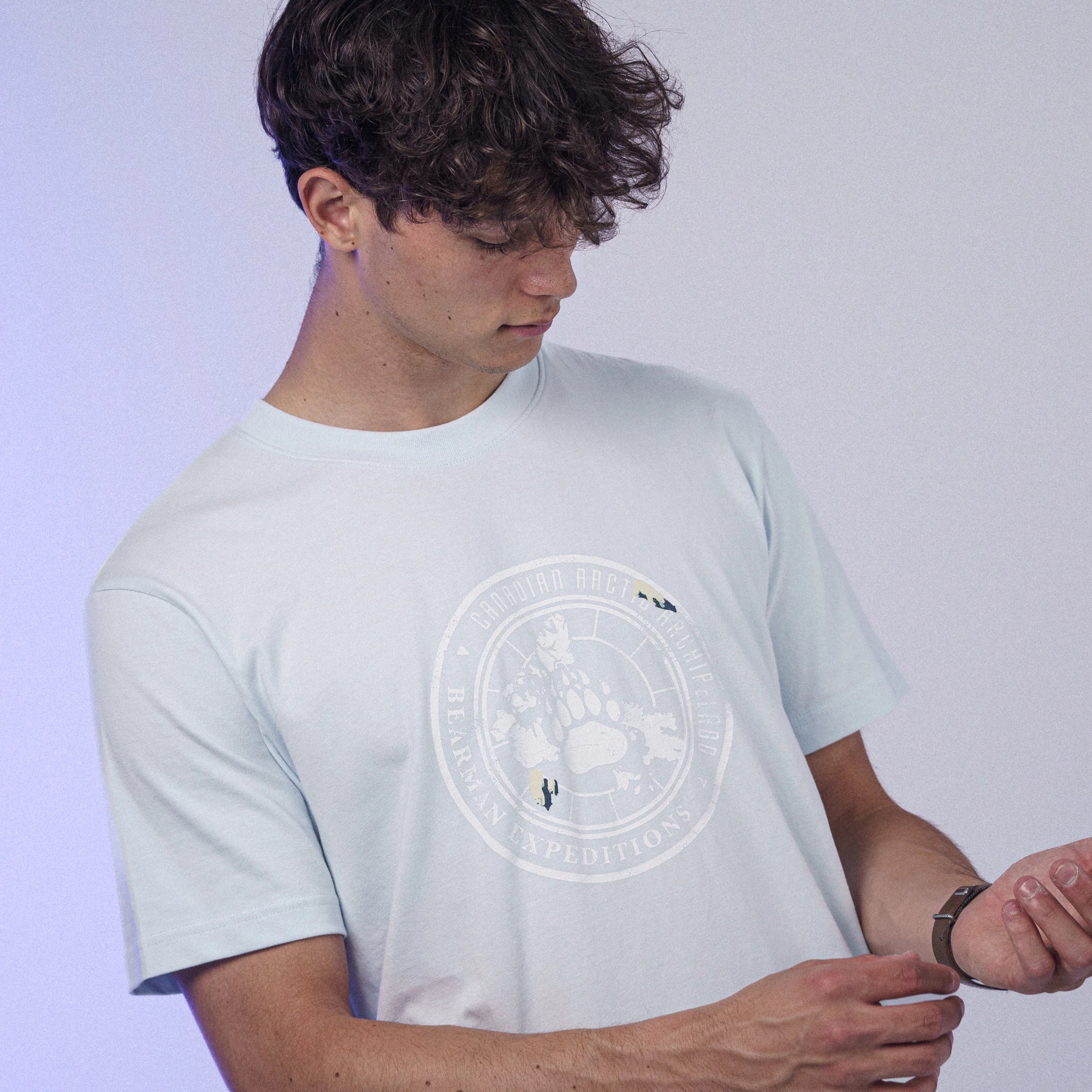 Glacier Blue Short Sleeve Tee