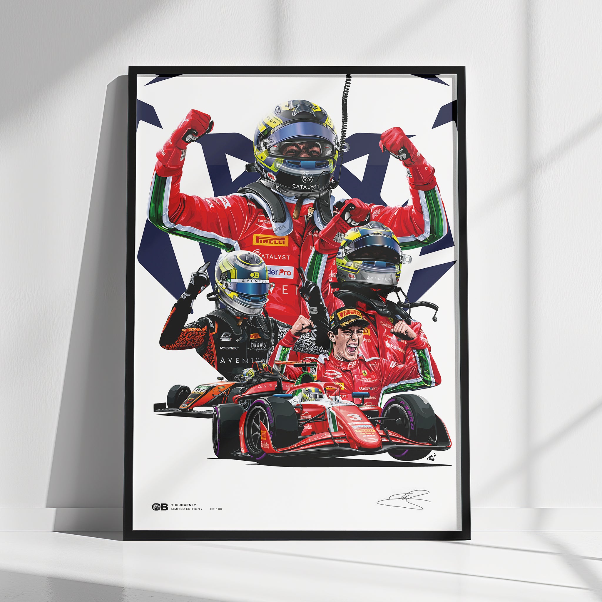 THE JOURNEY Limited Edition Signed Poster