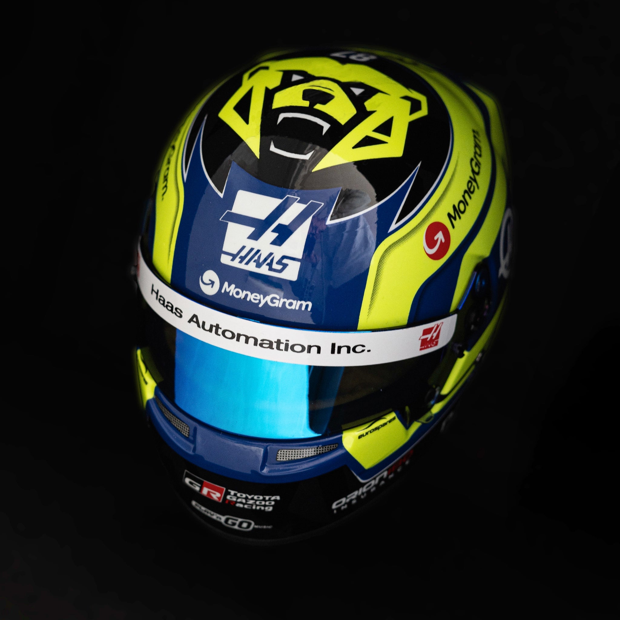 Ollie Bearman 2025 1:2 Scale Mini Helmet