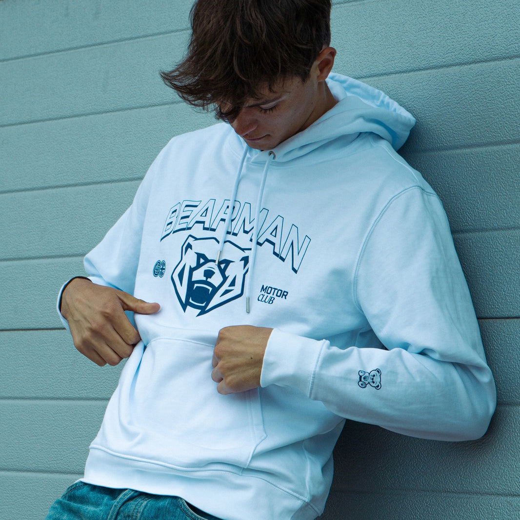 MotorClub Hoodie White