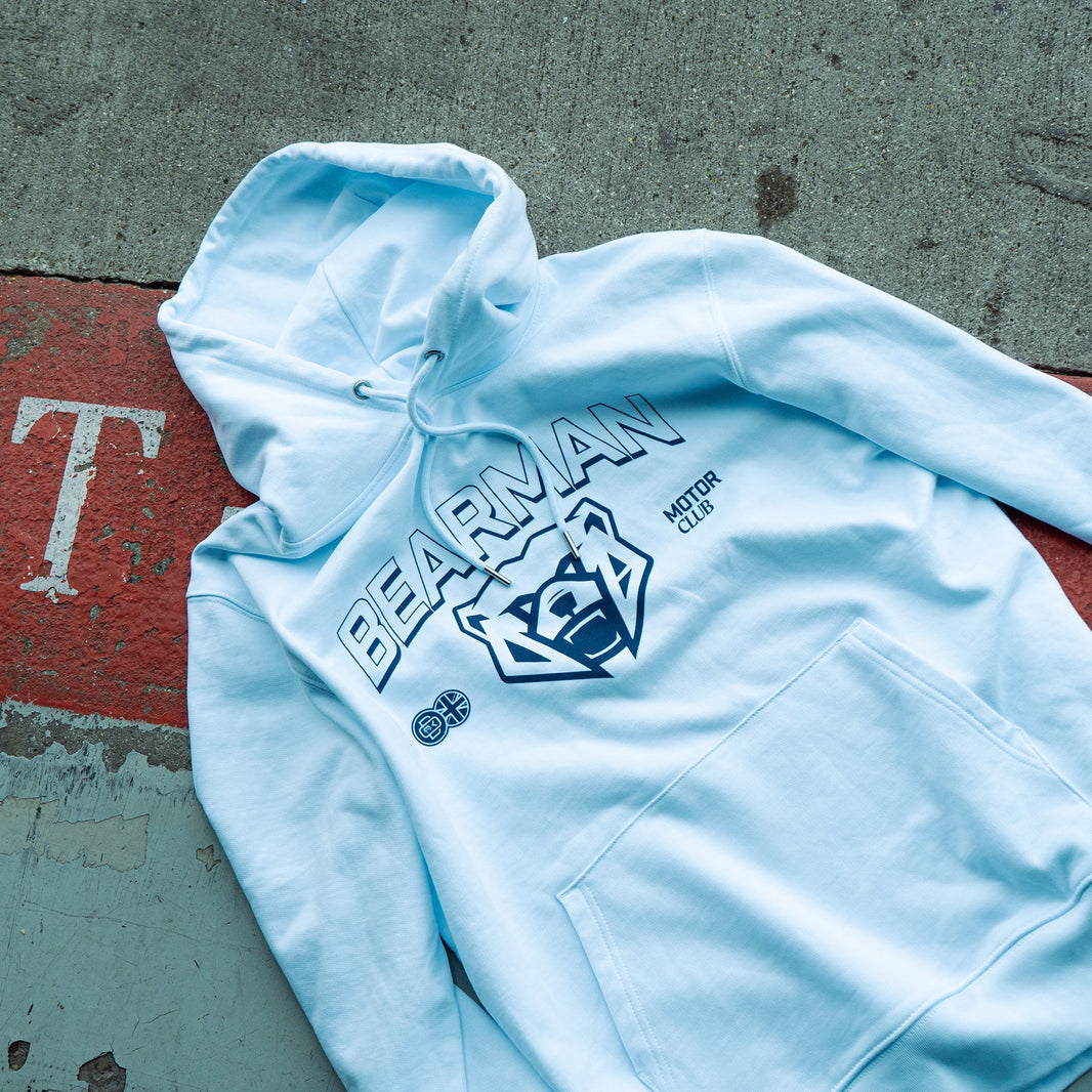 MotorClub Hoodie White